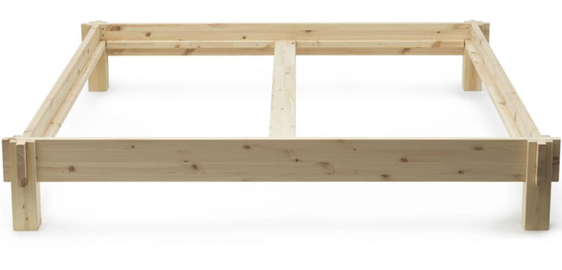 Normann Copenhagen designové rámy na postele Notch Bed Frame (200 x 200 cm)