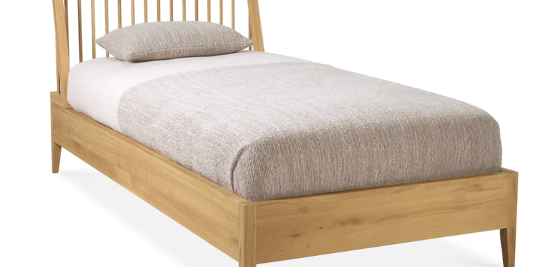 Ethnicraft designové postele Spindle Bed (pro matraci 90 x 200 cm)