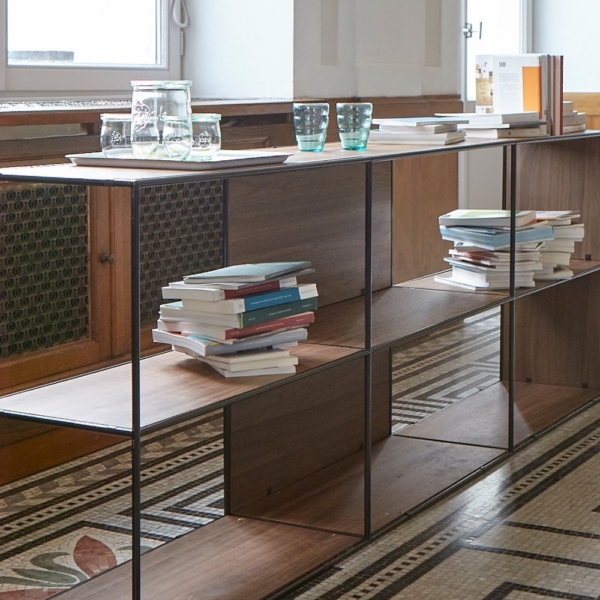 Jan Kurtz designové knihovny Home – zadní panely