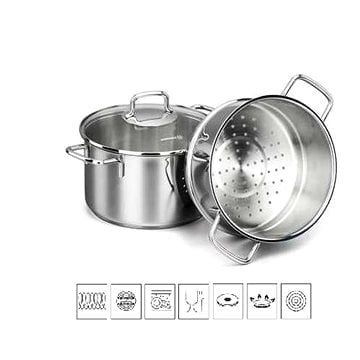 Korkmaz Perla Steamer – napařovací hrnec