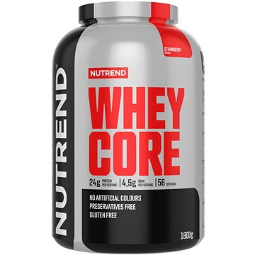 Nutrend WHEY CORE 1800 g, jahoda