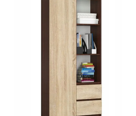 Regál R80 CLP R11 – wenge/dub sonoma