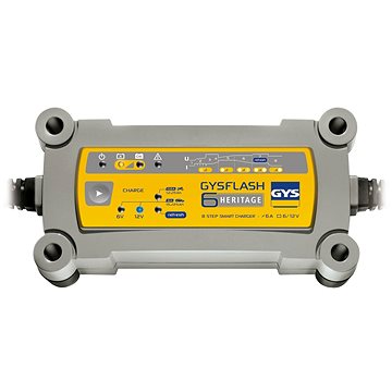 GYS Gysflash 6A HERITAGE, 6/12 V, 1.2-125 Ah, 6 A