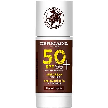DERMACOL Sun Voděodolný krém v&nbsp;tyčince na opalování SPF 50+ 24 ml