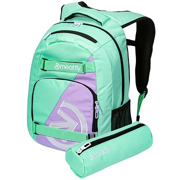 Meatfly Exile batoh, Lavender / Green Mint, 24&nbsp;L + penál zdarma