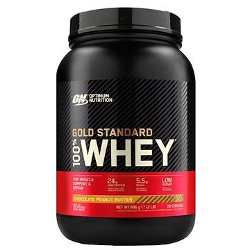 Optimum Nutrition Protein 100% Whey Gold Standard 910 g, arašídové Máslo
