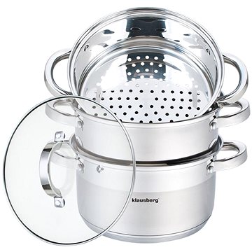 Klausberg Parní hrnec 4 elem. 18 cm Kb – 7136
