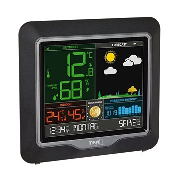 Bezdrátová meteostanice s&nbsp;barevným displejem TFA 35.1150.01 SEASON