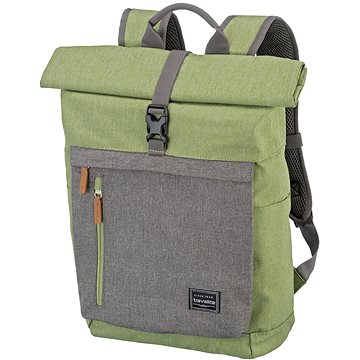 Travelite Basics Roll-up Backpack Green / Grey